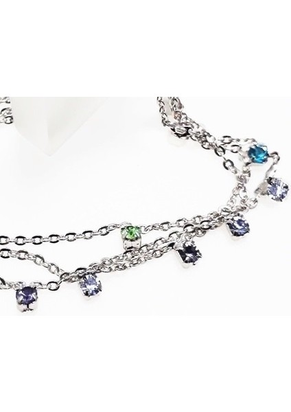 Zirkon Taş Gümüş Kadın Bileklik fiyatları