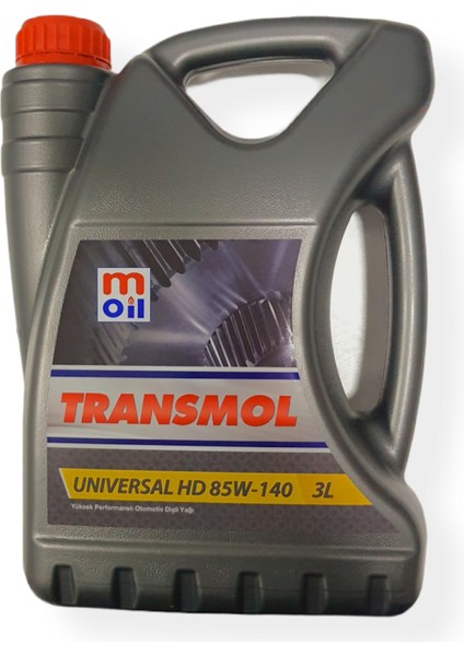 Transmol Universal Hd 85W-140 3 Lt Dişli Yağı (Üretim Yılı: 2023)