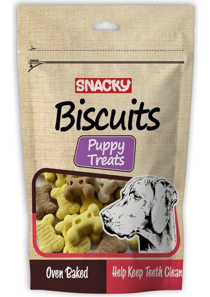 Pupy Treats Köpek Bisküvisi 200 gr Tekli