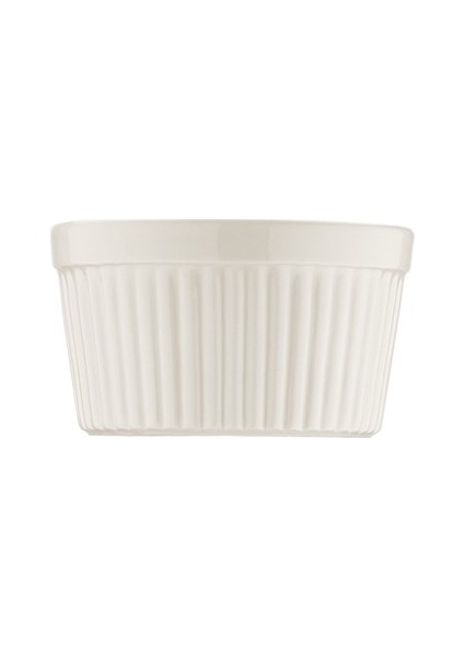 Porselen Optiva Sufle Kabı 9 cm. 6'lı - OPT9RSFF