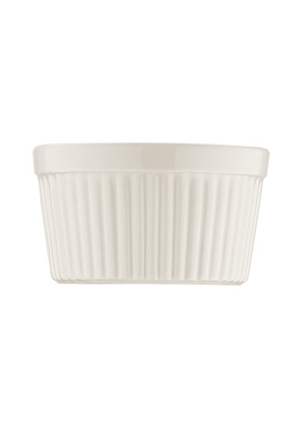 Porselen Optiva Sufle Kabı 9 cm. 6'lı - OPT9RSFF