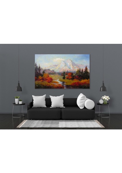 Sonbahar Yağlı Boya 2 Görünümlü Kanvas Tablo fiyatları