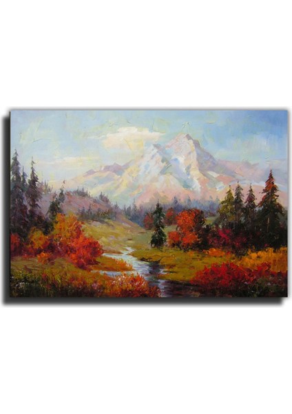 Sonbahar Yağlı Boya 2 Görünümlü Kanvas Tablo fırsatları