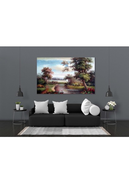 Yağlı Boya Görünüm 4 Kanvas Tablo fiyatları