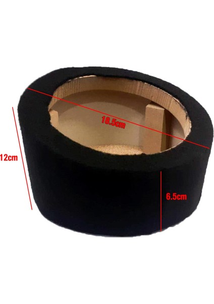 Pıoneer Boş Kabin 16CM Yükseltme Siyah Mdf (2 Adet)