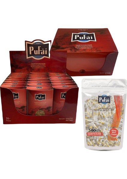 Ağızlık Slender Boy Sigara Filtresi 7 mm 1220 Adet 1 Paket 24 Kutu