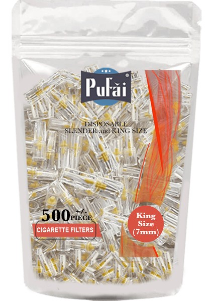 Ağızlık Slender Boy Sigara Filtresi 7 mm 1220 Adet 1 Paket 24 Kutu