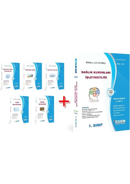 AÖF Sağlık Kurumları İşletmeciliği 1. Sınıf Güz ve Bahar Dön. 1. ve 2. Dön. Konu+Soru