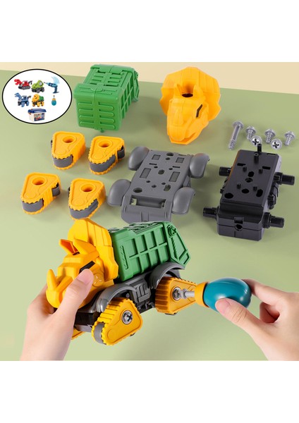 Dıy Somun Sökme Dinozor Modeli Bulmaca Inşaat Yapı Seti Oyuncaklar (Yurt Dışından) modelleri