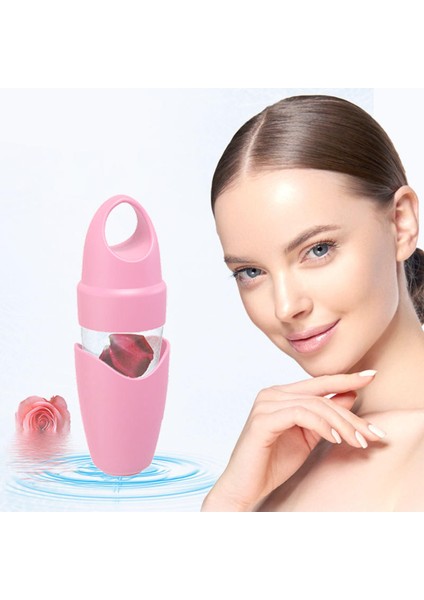 Küçük Kullanımlık Buzlanma Buz Masaj Kupası Fitness Yüz Krizosfer Masaj Soğuk Masaj Rulo Aracı 11X4.5 Cm - Kırmızı (Yurt Dışından) fırsatları