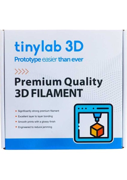 Tinylab 3D 1.75 mm Pla Filament Beyaz 500 gr