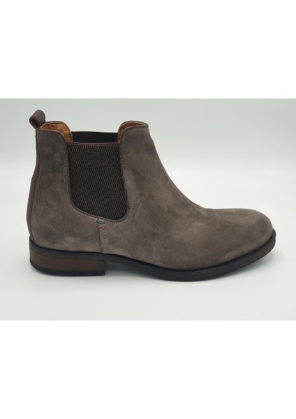 3601-1 Taupe Süet Çekme Erkek Bot fiyatları