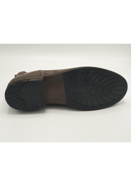 3601-1 Taupe Süet Çekme Erkek Bot fırsatları