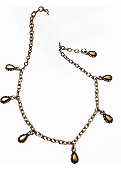 Eskitme Damla Tasarım Kadın Halhal fiyatları