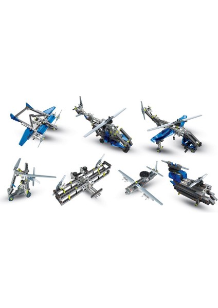 Eğitici Oyuncak Mekanik Laboratuvarı-Uçaklar&helikopterler modelleri