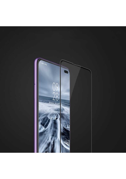 - Xiaomi Redmi K30 - Ekran Koruyucu 5D Temperli Cam Koruma - T11449
