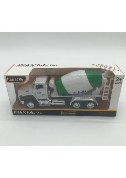 Max Metal Collection 1:50 Çek Bırak Mikser Kamyon CF18-A10S