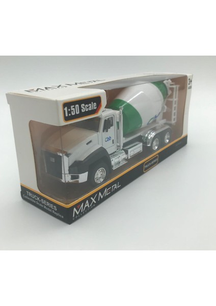 Max Metal Collection 1:50 Çek Bırak Mikser Kamyon CF18-A10S