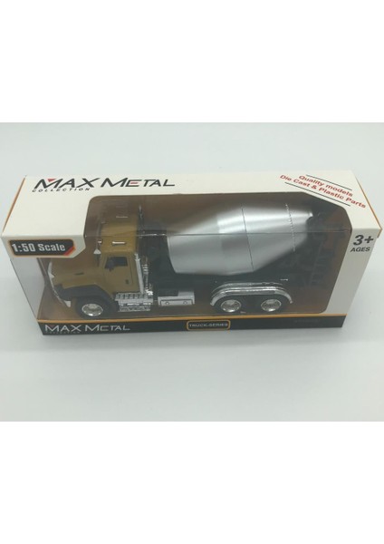 Max Metal Collection 1:50 Çek Bırak Mikser Kamyon CF18-A10