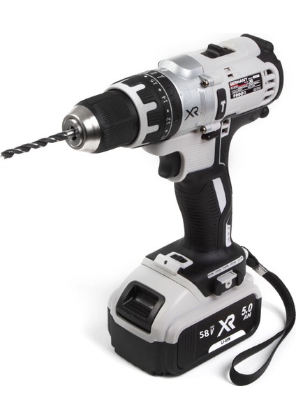Germany Style GRMPRO9036G 58V Max Xr Çift Akülü Darbeli Torklu Matkap 30 Parça Aksesuar
