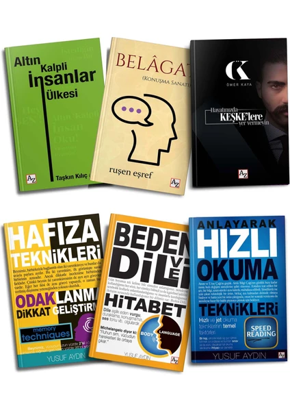 Kişisel Gelişim Seti (6 Kitap)