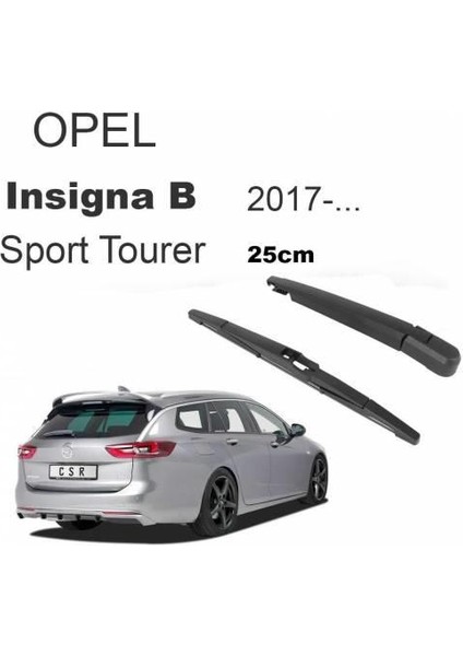 Opel Insignia Arka Silecek Kolu ve Süpürgesi Takım 2017 Sonrası