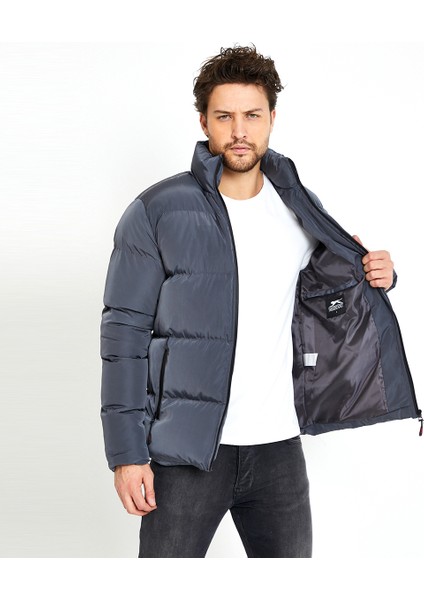 ZOMBIE I Erkek Slim Fit Mont & Kaban Gri fırsatları