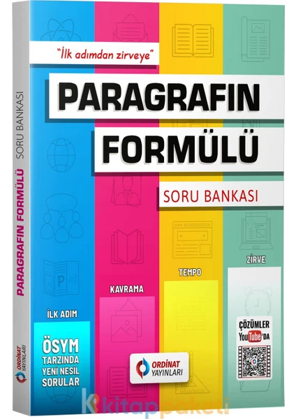 Ordinat Yayınları Paragrafın Formülü - Paragraf Soru Bankası