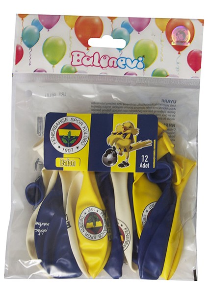 Fenerbahçe Baskılı Balon 12'li