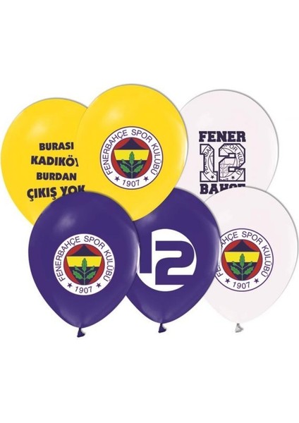Fenerbahçe Baskılı Balon 12'li