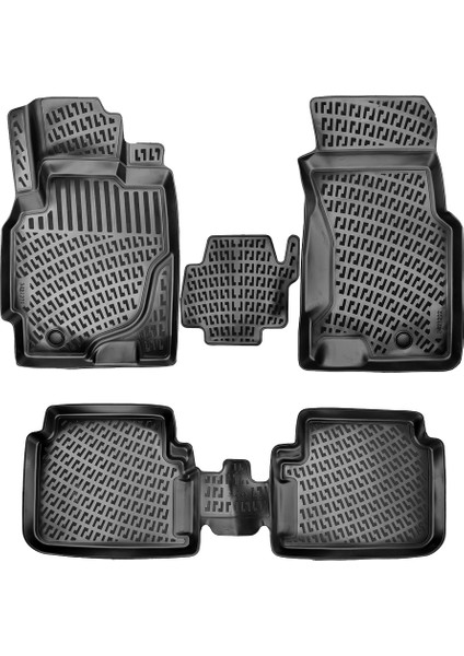Honda Crv 3D Paspas Havuzlu 1995-2001 Arası Siyah Friemats Marka