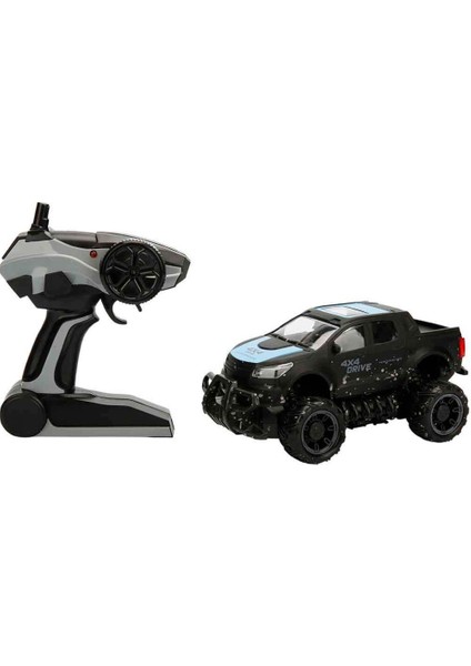 1:18 Uzaktan Kumandalı 4x4 Crazy Off-Road Araba Siyah Mavi