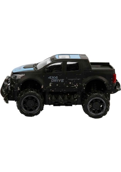 1:18 Uzaktan Kumandalı 4x4 Crazy Off-Road Araba Siyah Mavi