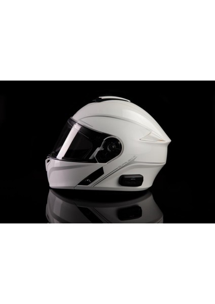 OutRush R Çene Açılabilir Akıllı Kask Beyaz modelleri