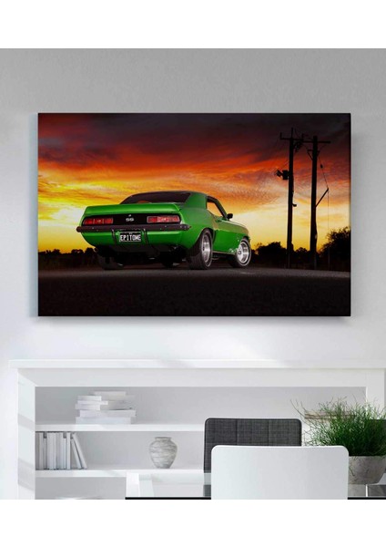 VeraStore Chevrolet Camaro Araba Kanvas Tablo