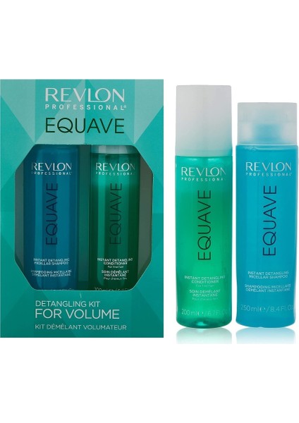 Equave Set Detangling Volume Şampuan 250ML + Detangling Conditioner 200 ml