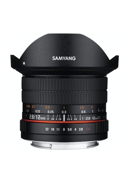 12 mm F:2.8 Fısheye Lens Siyah fiyatları