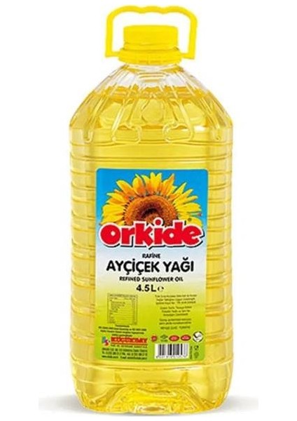 Ayçiçek Yağ 4,5 Lt