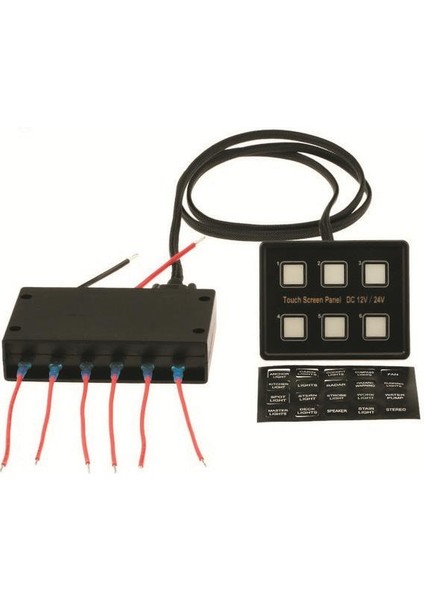 Dokunmatik Swıtch Panel 6'lı