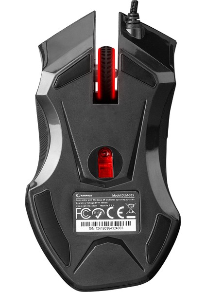 Dlm-355 Usb Siyah Oyuncu Mouse