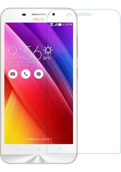 Asus (ZC550KL) Zenfone Max Ekran Koruyucu Temperli Cam