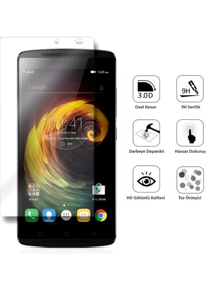 Lenovo A7010 Ekran Koruyucu Temperli Cam