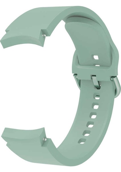 Samsung Galaxy Watch 4 40MM Kordon Model Uyumlu Kançalı Silikon Krd 50 Petrol Mavisi