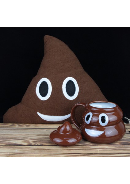 Bok Yastık & Bok Bardak Gülen Emojili Hediye fiyatları