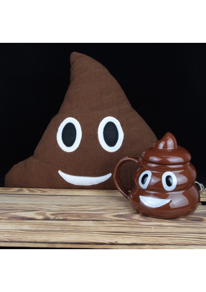 Bok Yastık & Bok Bardak Gülen Emojili Hediye modelleri