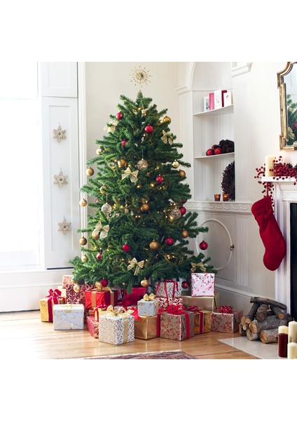 24 Adet Noel Topları Set 3cm Noel Kolye Dekoratif Toplar (Yurt Dışından) fiyatları