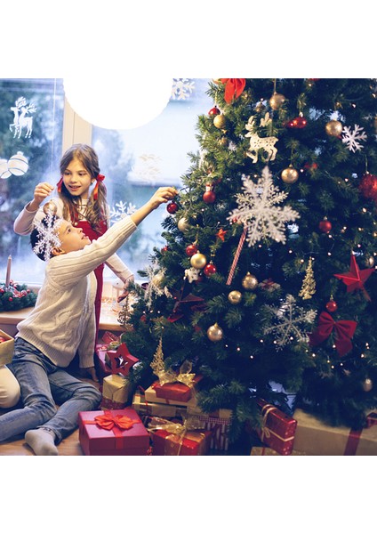 24 Adet Noel Topları Set 3cm Noel Kolye Dekoratif Toplar (Yurt Dışından) fırsatları