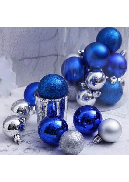 24 Adet Noel Topları Set 3cm Noel Kolye Dekoratif Toplar (Yurt Dışından) indirimleri