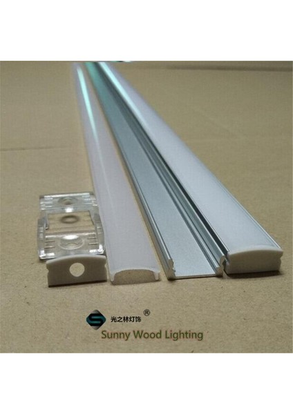 Bar LED Kanalı Aliminyum 1 Metre (5 Adet)