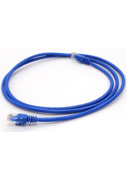 NP611B-L-15.0 Cat6 15.0MT Mavi Utp Patch Kablo